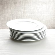white porcelain dinner plates for sale