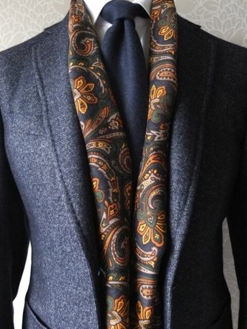 Mens Paisley Scarf for sale in UK | View 43 bargains
