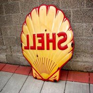 old shell signs for sale