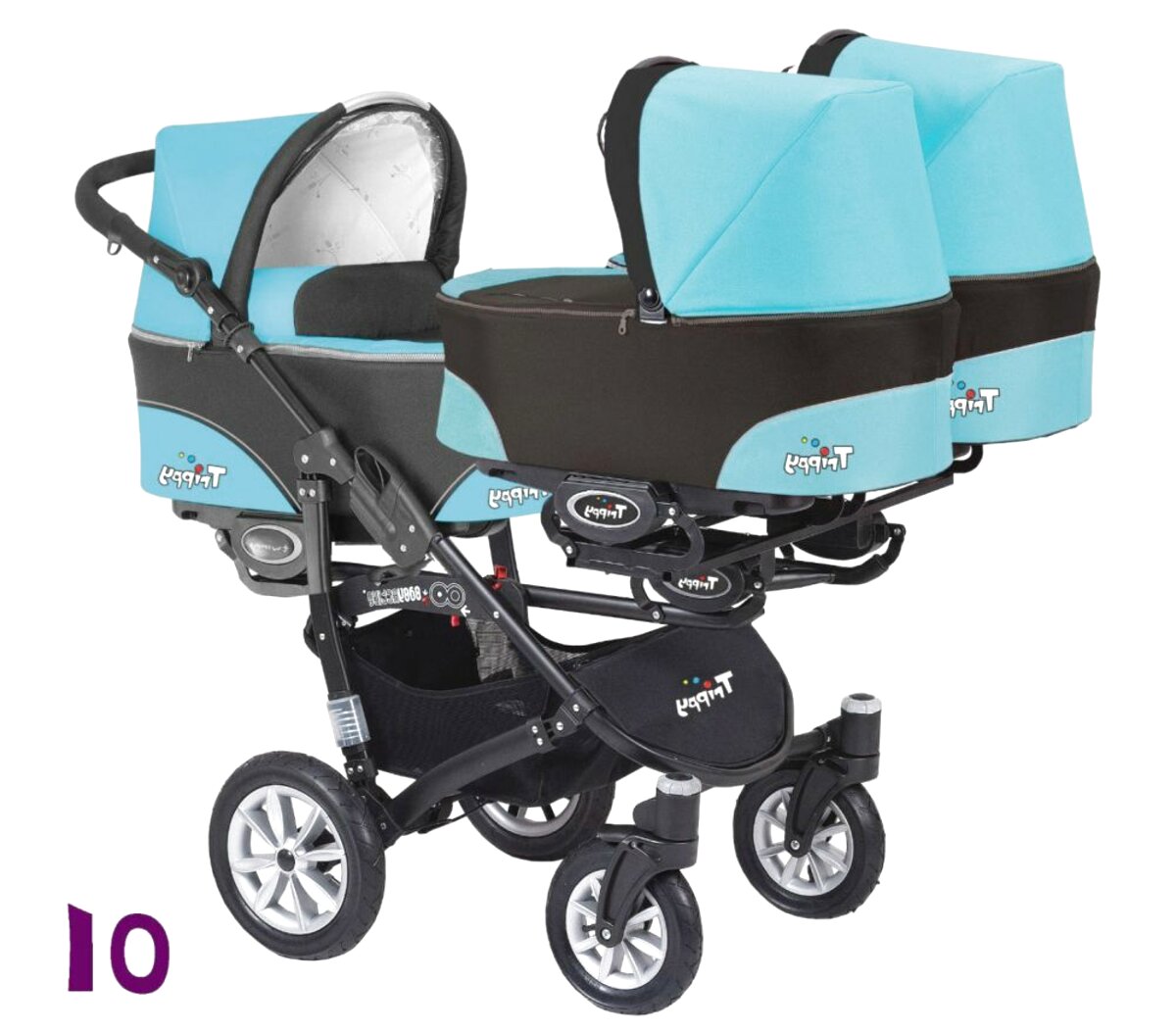 buggy for triplets