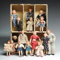 vintage dolls house dolls for sale