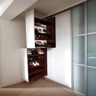 wardrobe shoe storage for sale