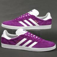 adidas gazelle purple for sale