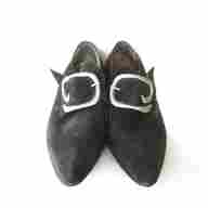 vintage black suede shoes for sale