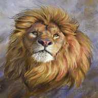 lion painting for sale