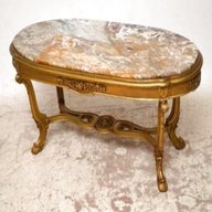 antique marble top coffee table for sale