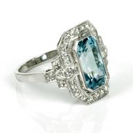 aquamarine ring for sale