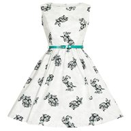 rabbit print dress for sale