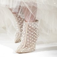 lace wedding boots for sale