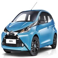 blue toyota aygo breaking for sale