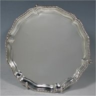 silver salvers for sale