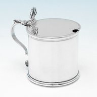 silver mustard pot for sale