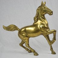 large brass horses for sale