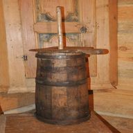 antique wooden butter churn for sale
