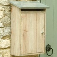 wooden wall post box for sale