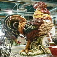 ceramic rooster for sale