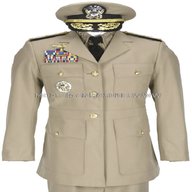 khaki military dress for sale