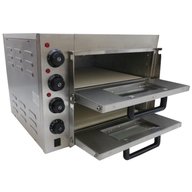 twin deck pizza oven for sale