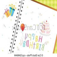 birthday diary for sale