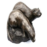 bronze otter for sale