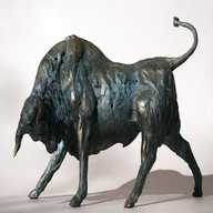 bull sculpture for sale