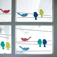 bird window stickers for sale