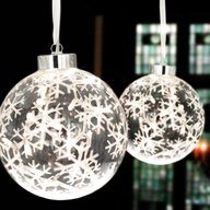 large glass baubles for sale