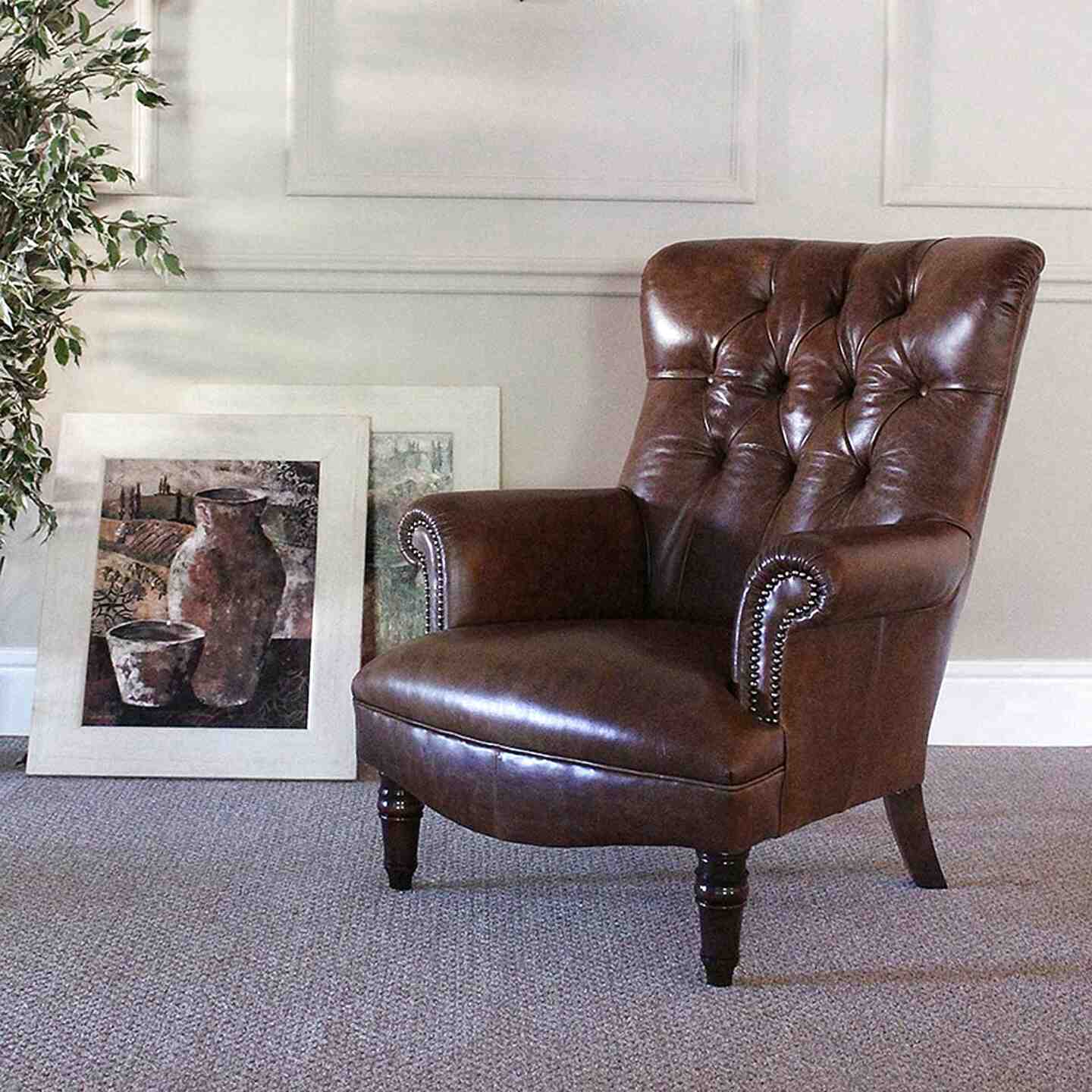 Tetrad Leather Chair for sale in UK | View 22 bargains