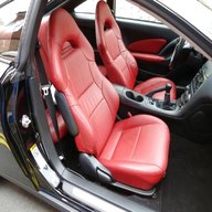 toyota celica red leather seats for sale