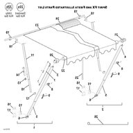 awning parts for sale