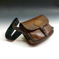 vintage leather cartridge bag for sale