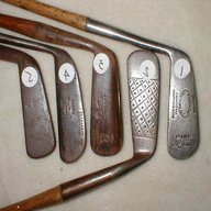 antique wooden golf clubs for sale