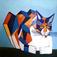 cubist cat for sale