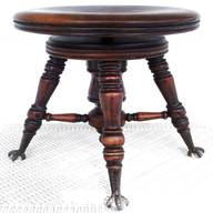 victorian piano stool for sale