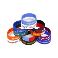charity rubber wristbands for sale
