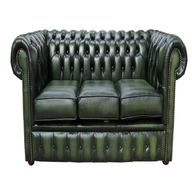 green chesterfield sofa for sale