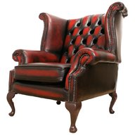 oxblood chesterfield chair for sale