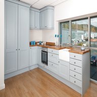 blue worktops kitchens for sale