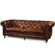 vintage leather chesterfield for sale