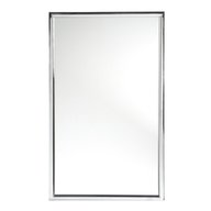 chrome framed mirror for sale