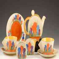 clarice cliff tea sets for sale