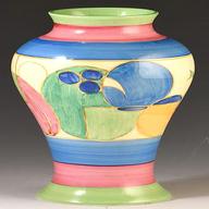 clarice cliff vase for sale