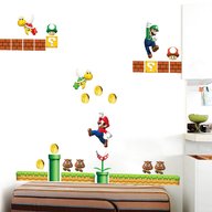 mario wall stickers for sale