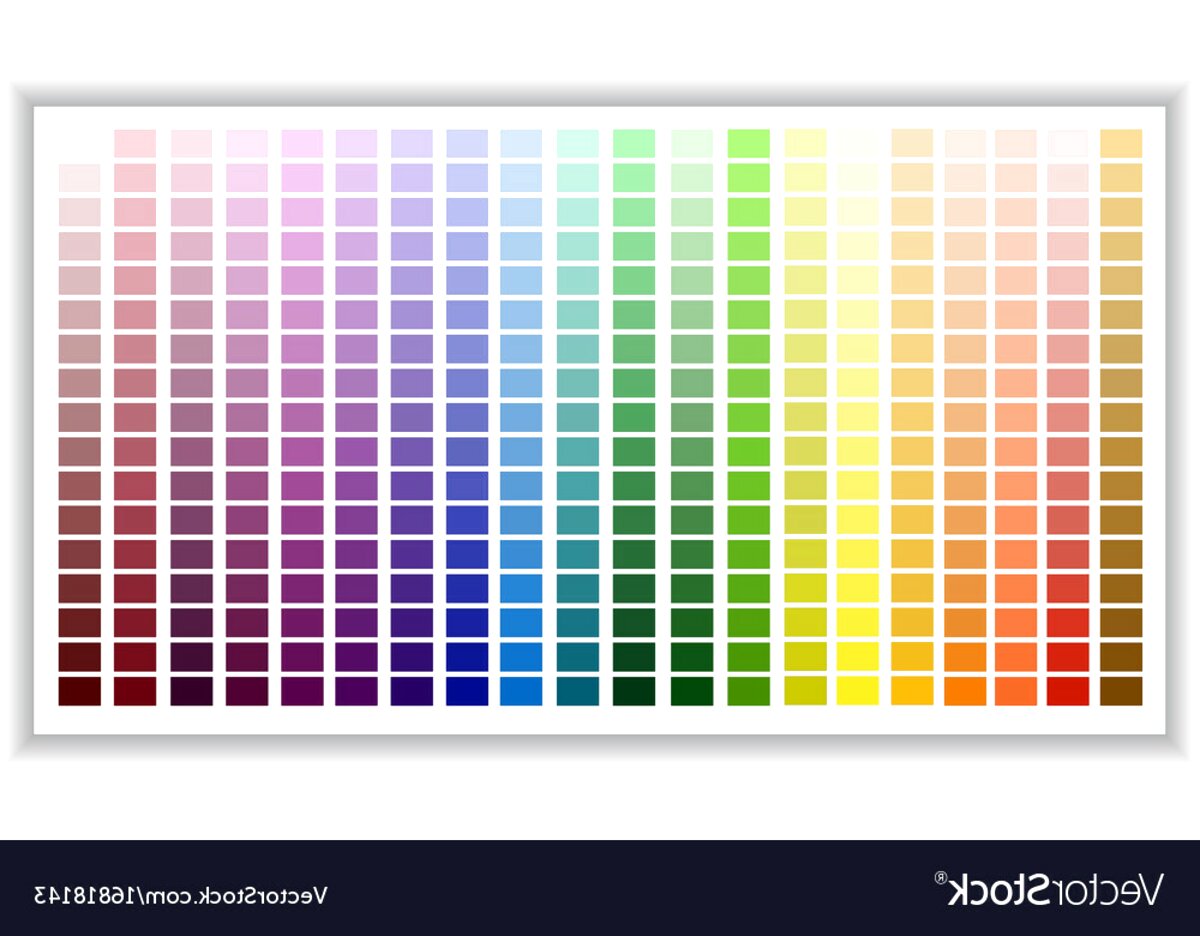 Color Shade Chart