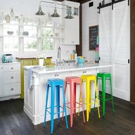 coloured kitchen chairs for sale