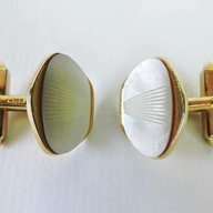 mother pearl cufflinks tie pin for sale