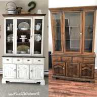 painted china cabinet for sale