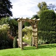 wooden garden arch for sale