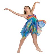 rainbow lyrical dance costumes for sale