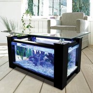 fish tank coffee table for sale